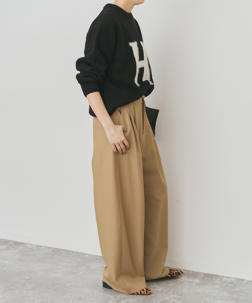 Spick＆Span（スピック アンド スパン） ニット セーター リングロゴ