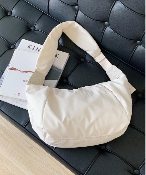 「BARELY BLUE」 ショルダーバッグ FREE アイボリー レディース_画像4