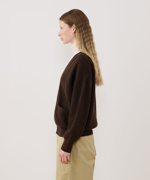 GALERIE VIE（ギャルリー ヴィー） カーディガン モンゴルヤク ジップ