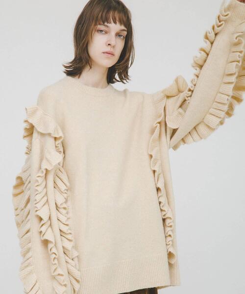 LAATO（ラート） ニット セーター frill frill knit レディース