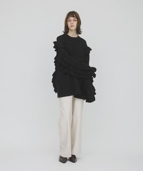 LAATO（ラート） ニット セーター frill frill knit レディース