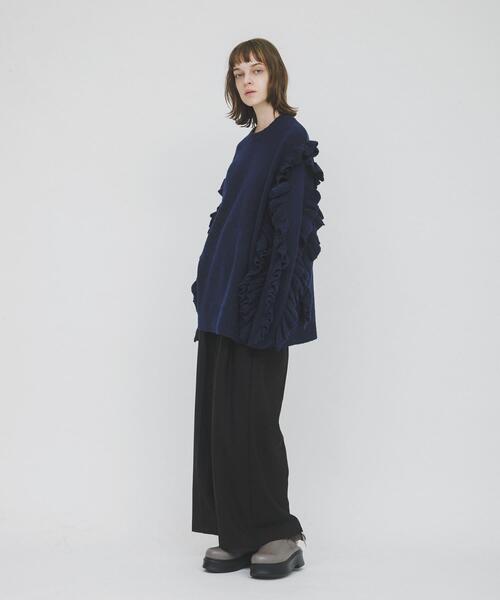 LAATO（ラート） ニット セーター frill frill knit レディース