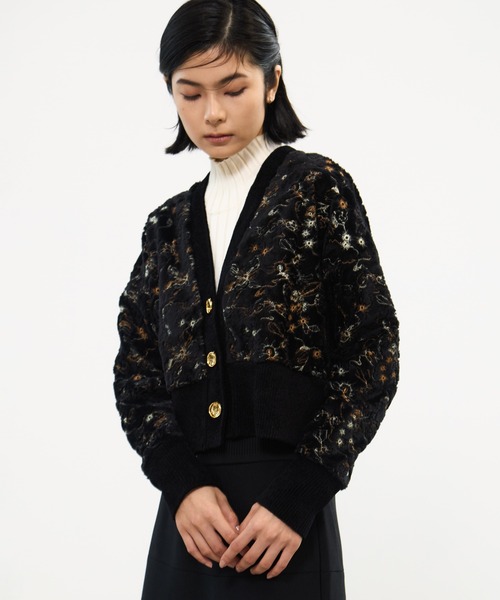 MURAL（ミューラル） カーディガン 「MURRAL/ミューラル」Camouflage