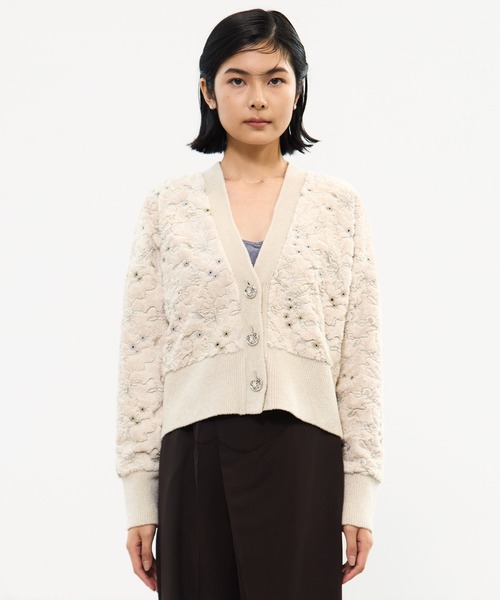 MURAL（ミューラル） カーディガン 「MURRAL/ミューラル」Camouflage