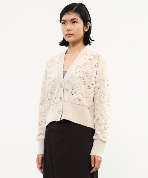 MURAL（ミューラル） カーディガン 「MURRAL/ミューラル」Camouflage