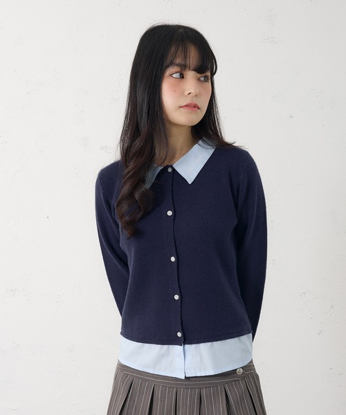 FCMM カーディガン 「日本限定」DOCKING CARDIGAN / ドッキング