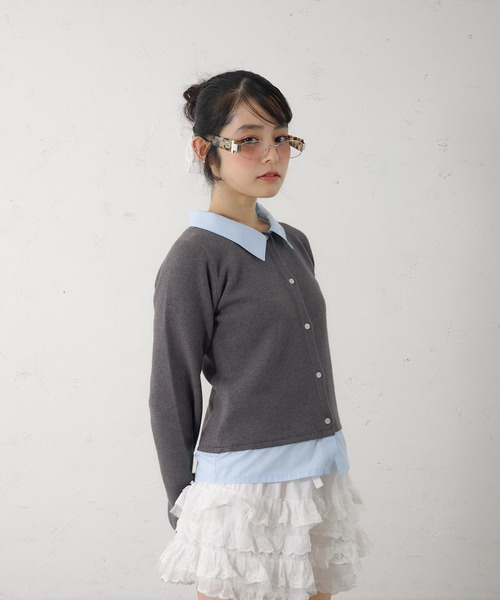 FCMM カーディガン 「日本限定」DOCKING CARDIGAN / ドッキング