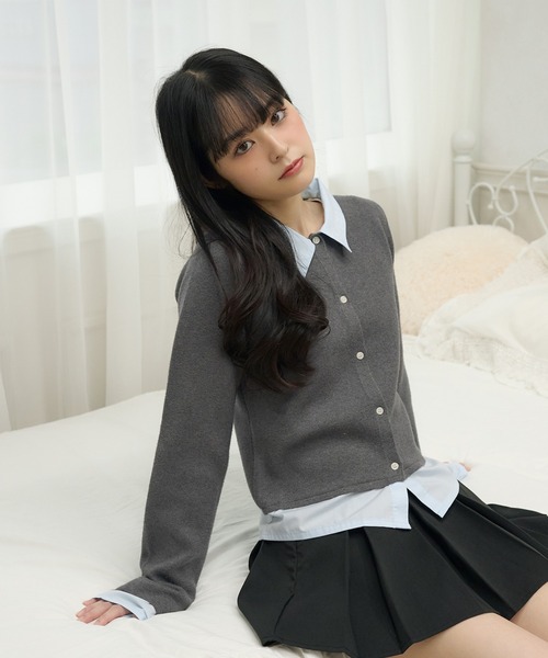 FCMM カーディガン 「日本限定」DOCKING CARDIGAN / ドッキング