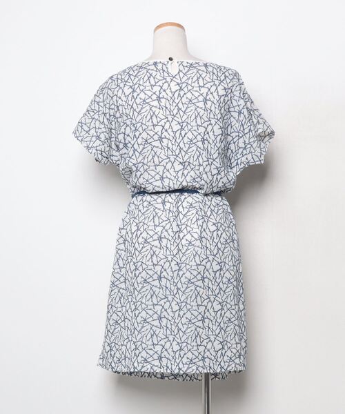 「Sally Scott」 花柄半袖ワンピース - ホワイト レディース_画像2