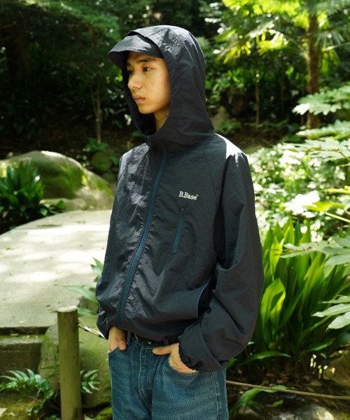 BROKEN BASE（ブロークンベース） マウンテンパーカー MEDIUM ネイビー