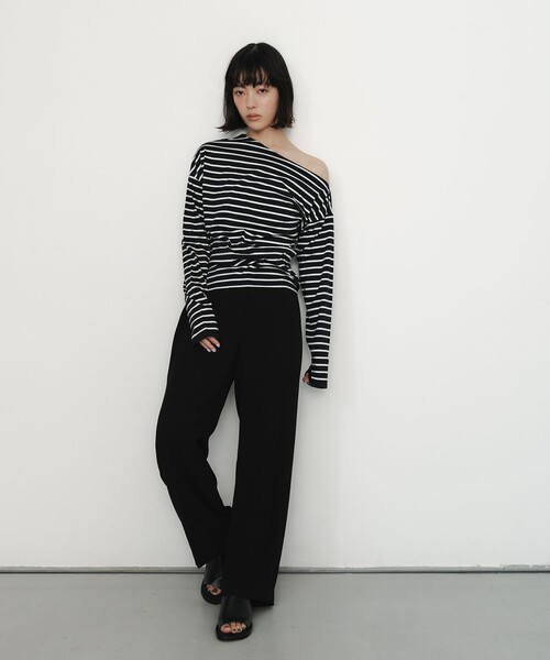 EMMEL REFINES（エメル リファインズ） スラックス パンツ 「EMMEL