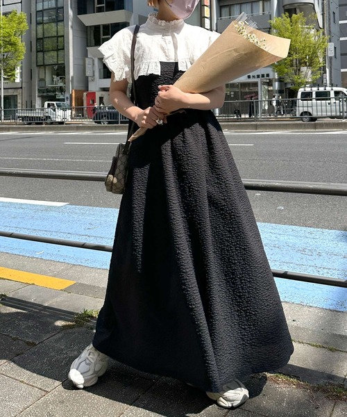 「w closet」 キャミソールワンピース - ピンク レディース_画像3