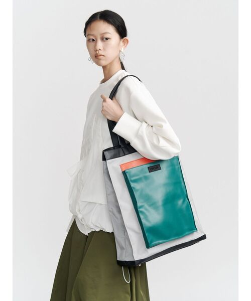 UN3D.（アンスリード） トートバッグ BIG POCKET NYLON TOTE / ビッグ