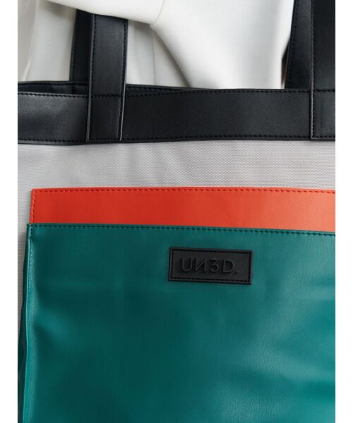 UN3D.（アンスリード） トートバッグ BIG POCKET NYLON TOTE / ビッグ
