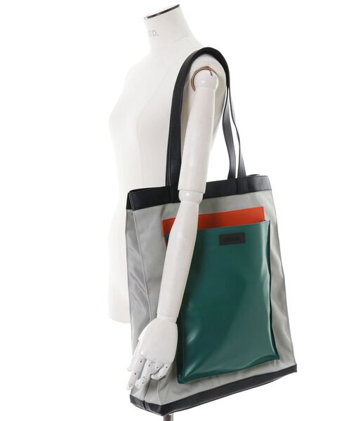 UN3D.（アンスリード） トートバッグ BIG POCKET NYLON TOTE / ビッグ