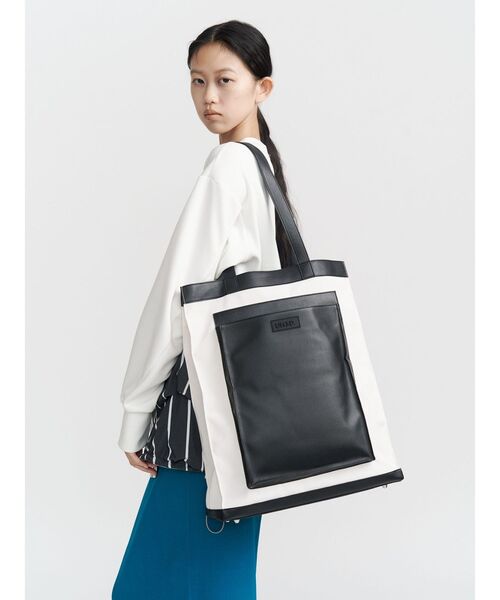UN3D.（アンスリード） トートバッグ BIG POCKET NYLON TOTE / ビッグ
