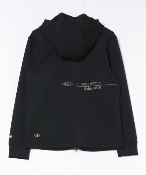 「NICOLE CLUB FOR MEN」 ジップアップパーカー X-LARGE グレー メンズ_画像2