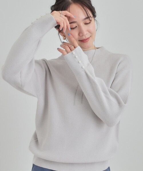 SHOO・LA・RUE（シューラルー） ニット セーター 「洗濯機可/S-LL/毛玉