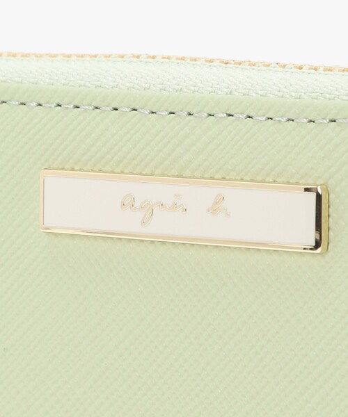 agnes b.（アニエスベー） 財布 レザー ラウンドジップ ロング