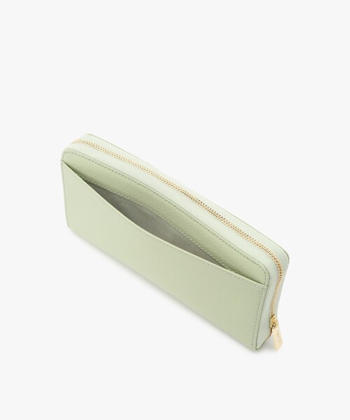 agnes b.（アニエスベー） 長財布 財布 レザー ラウンドジップ ロング