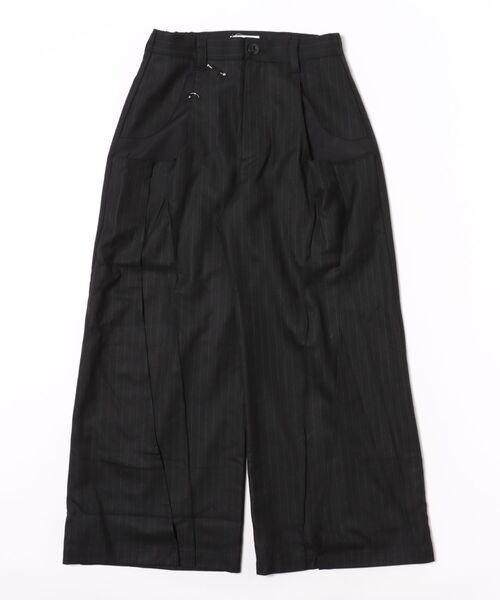 Knuth Marf（クヌースマーフ） パンツ Knuth Marf pierced drape pants