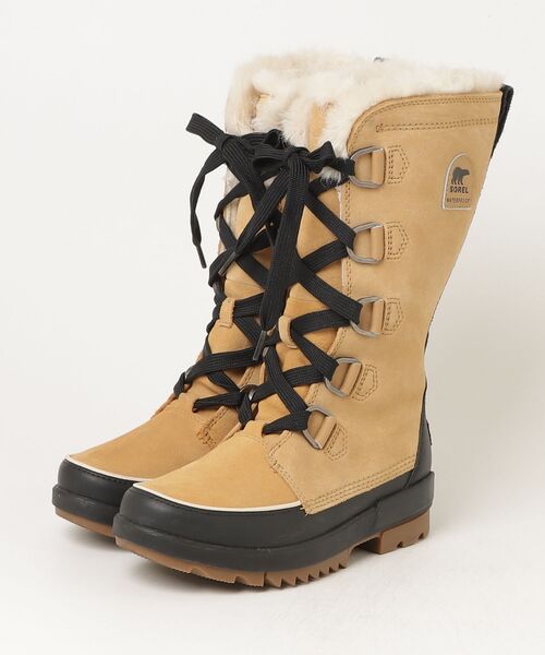 SOREL（ソレル） ロングブーツ 25.0cm ベージュ メンズ : ZOZOTOWN
