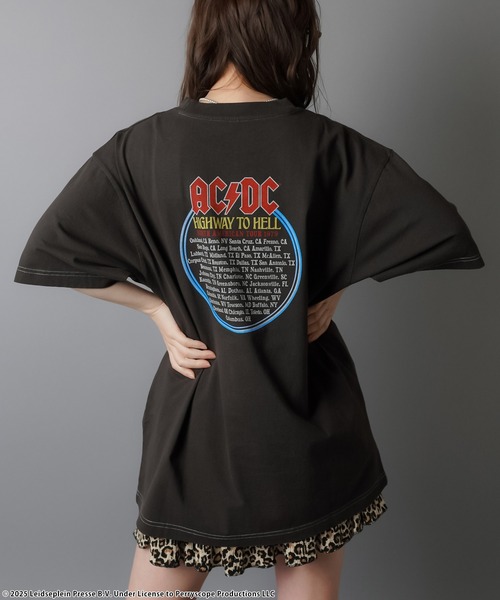 「SPINNS」 半袖Tシャツ ONESIZE ブラック レディース_画像2