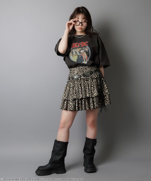 「SPINNS」 半袖Tシャツ ONESIZE ブラック レディース_画像7