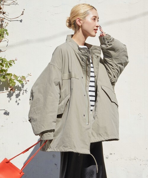 FREAK'S STORE（フリークスストア） モッズコート フリ- ベージュ