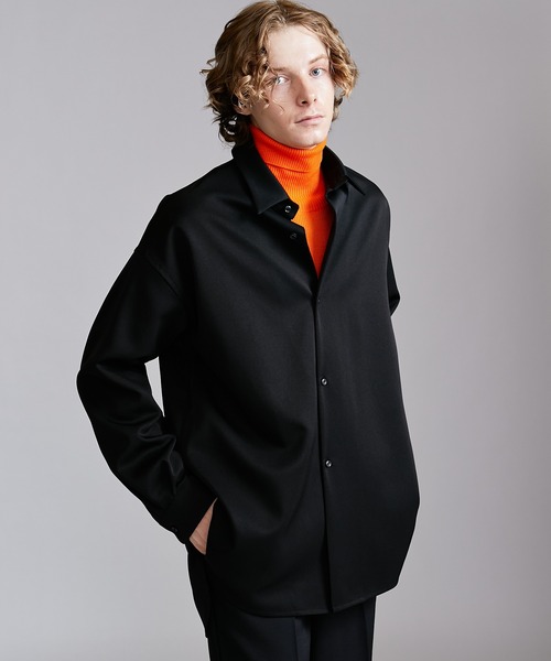 「Lui's」 長袖シャツ FREE ブラック メンズ_画像4