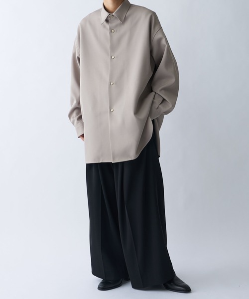 「Lui's」 長袖シャツ FREE ブラック メンズ_画像7