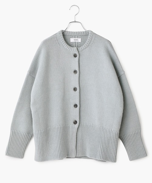 「ADAM ET ROPE'」 ニットカーディガン FREE ブラック レディース_画像4