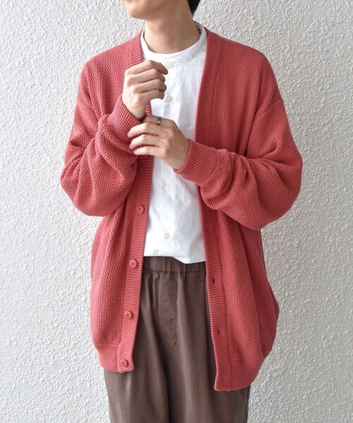 「SKOOKUM」 カーディガン「SHIPS anyコラボ」 LARGE グレー レディース_画像4