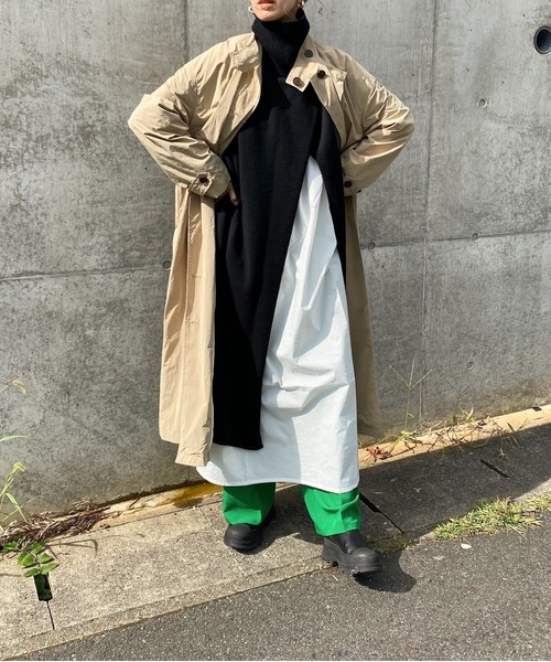 「y/m by RIKA」 長袖ワンピース FREE ホワイト レディース_画像3