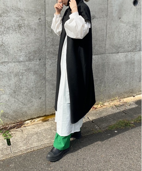 「y/m by RIKA」 長袖ワンピース FREE ホワイト レディース_画像9