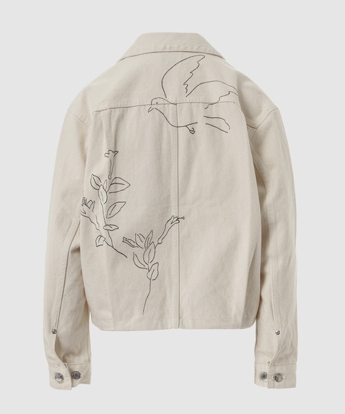 デニムジャケット gジャン THE JEAN JACKET レディースの画像