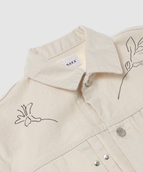 デニムジャケット gジャン THE JEAN JACKET レディースの画像