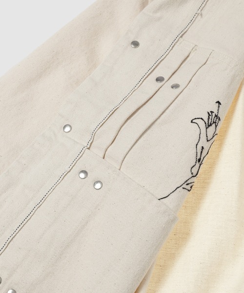 デニムジャケット gジャン THE JEAN JACKET レディースの画像