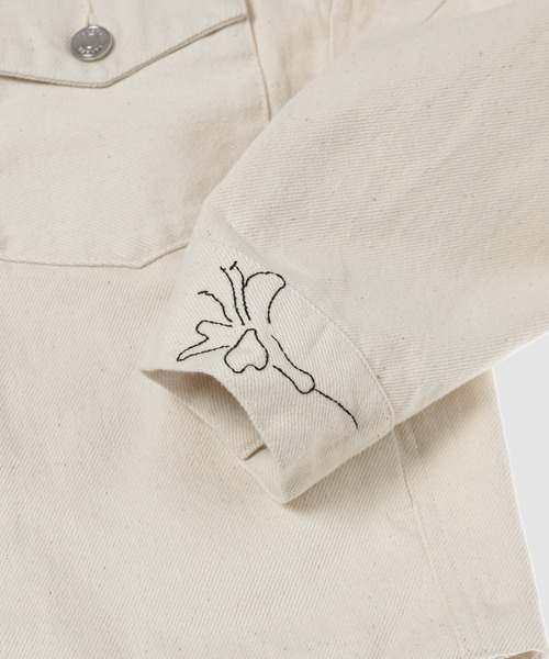 デニムジャケット gジャン THE JEAN JACKET レディースの画像