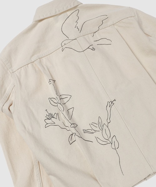 デニムジャケット gジャン THE JEAN JACKET レディースの画像