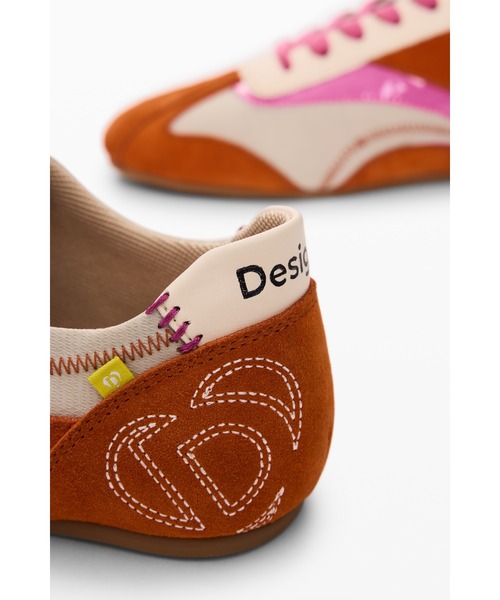 Desigual（デシグアル） ウォーキングシューズ スニーカー オレンジ