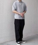 ポロシャツ 半袖 SHIPS any:「手洗い...の詳細画像2