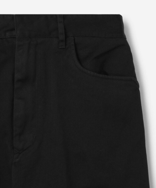 「FARAH」 チノパンツ 27 ブラック レディース_画像9