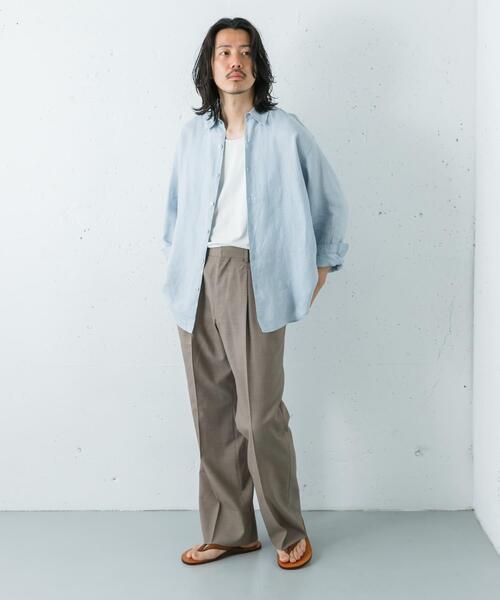 URBAN RESEARCH（アーバンリサーチ） シャツ LINEN REGULAR SHIRTS