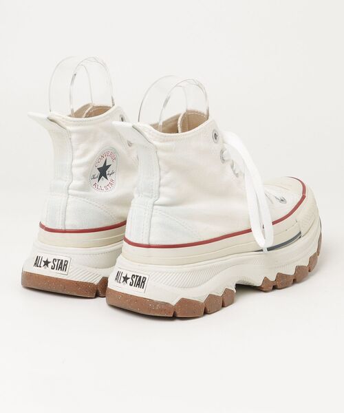 「CONVERSE」 ハイカットスニーカー 23.5cm ホワイト レディース_画像2