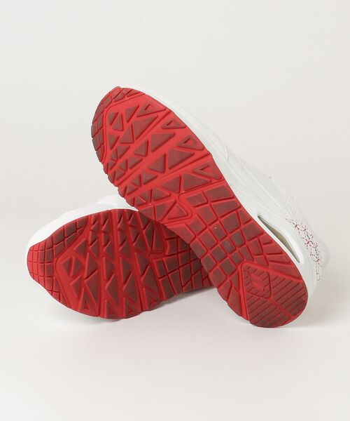 「SKECHERS」 ローカットスニーカー 26.0cm ホワイト メンズ_画像3