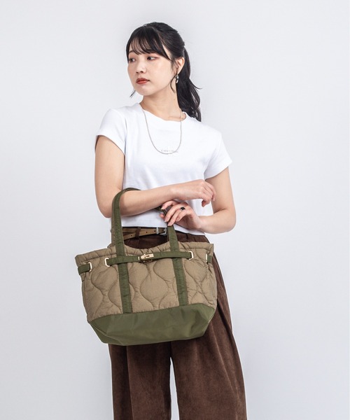 トートバッグ 「TRIFFER/トリファー」キルティングトートバッグ　A4サイズ レディース メンズの画像