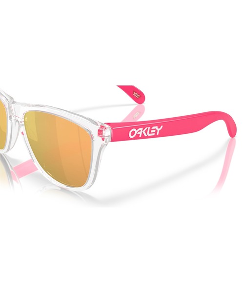 Oakley 偏光レンズ サングラス ホワイト/ピンク OAKLEY（オークリー） サングラス 偏光 調光 サングラス Frogskins