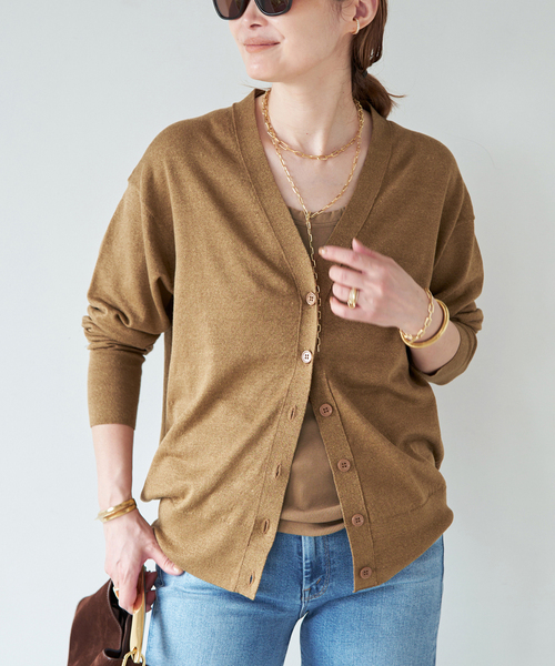 Deuxieme Classe（ドゥーズィエムクラス） カーディガン BRONZER RICH
