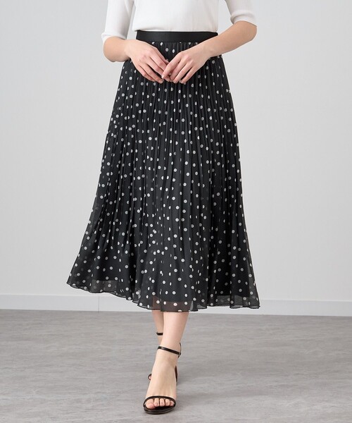 美品★ANAYI スカート・サイズ36 ANAYI（アナイ） プリーツスカート 36 ホワイト レディース : ZOZOTOWN